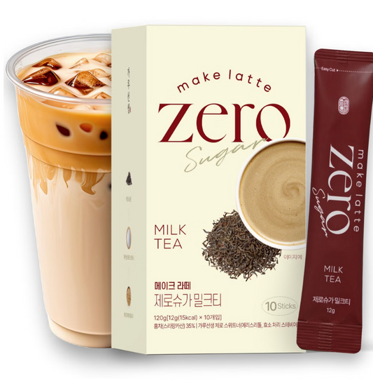Milk Tea Powder for Latte Zero Sugar Easy 10 Stick 10 each