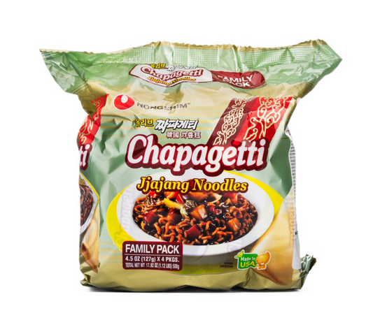Nongshim Chapagetti Jjajang Noodles 127g*4 508 g