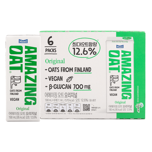 MAEIL Amazing Oat Drink-Original 190 ml*6 pack